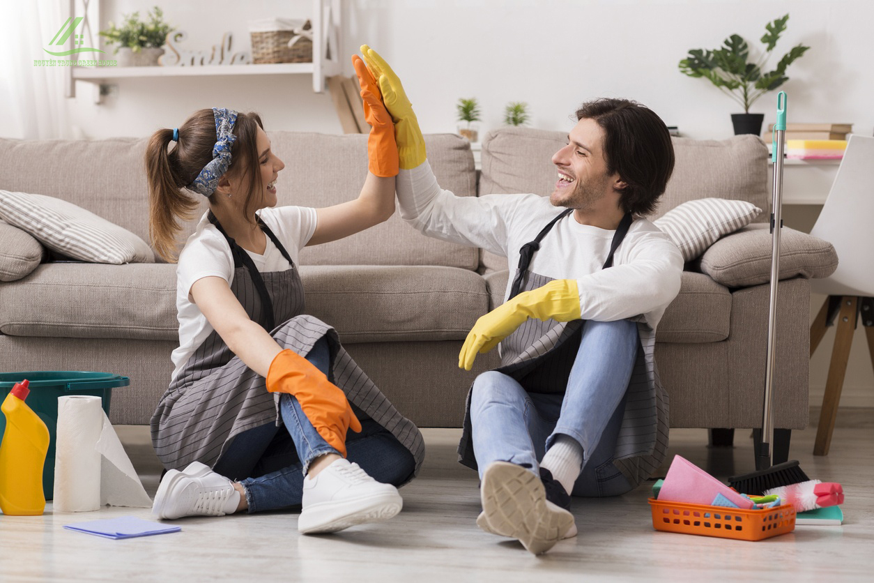 Hãy lập kế hoạch dọn dẹp nhà cửa trước để việc dọn dẹp được suôn sẻ và không mất nhiều thời gian