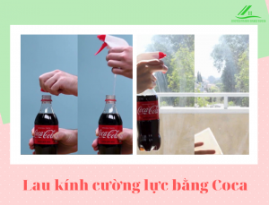 Coca có tác dụng tẩy sạch kính