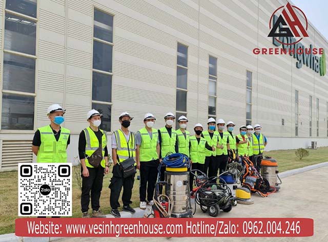 Công ty vệ sinh công nghiệp Nguyên Trung Green House ở Đồng Nai