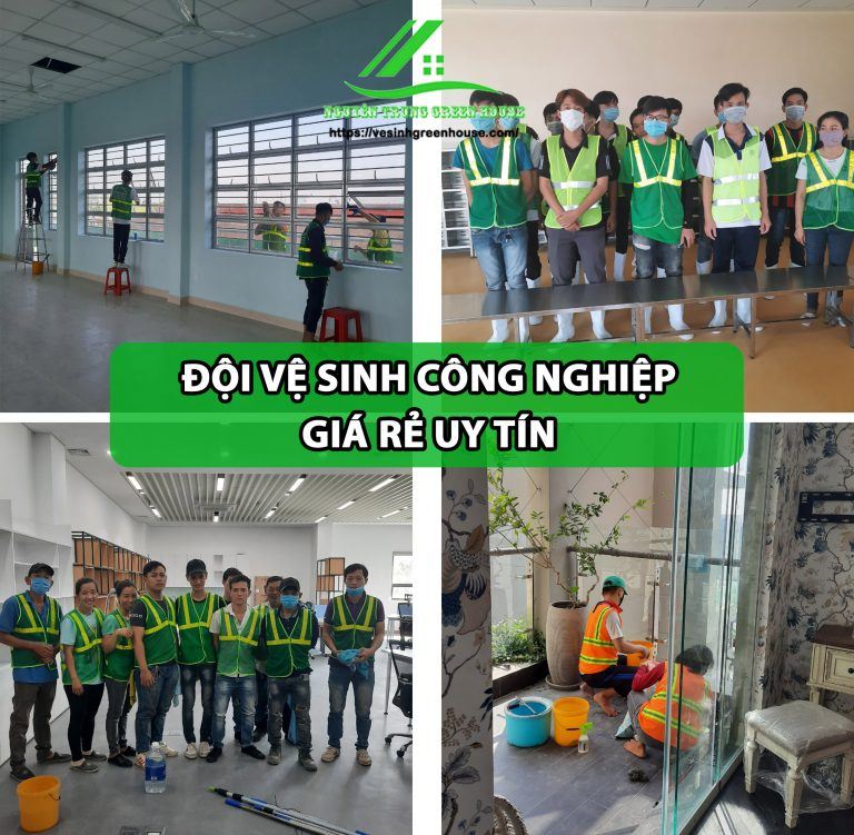Công ty vệ sinh công nghiệp Nguyên Trung Green House ở Long An