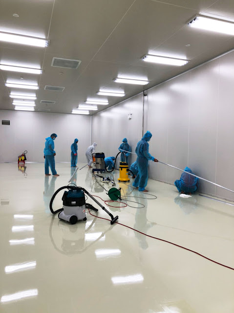 Tổng vệ sinh nhà xưởng Trà Vinh