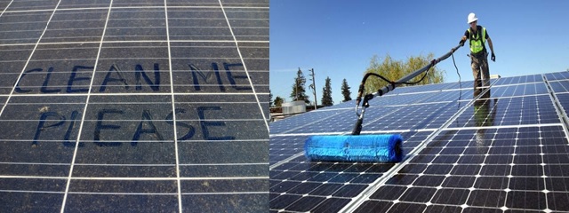 Hướng dẫn chi tiết vệ sinh tấm pin năng lượng mặt trời