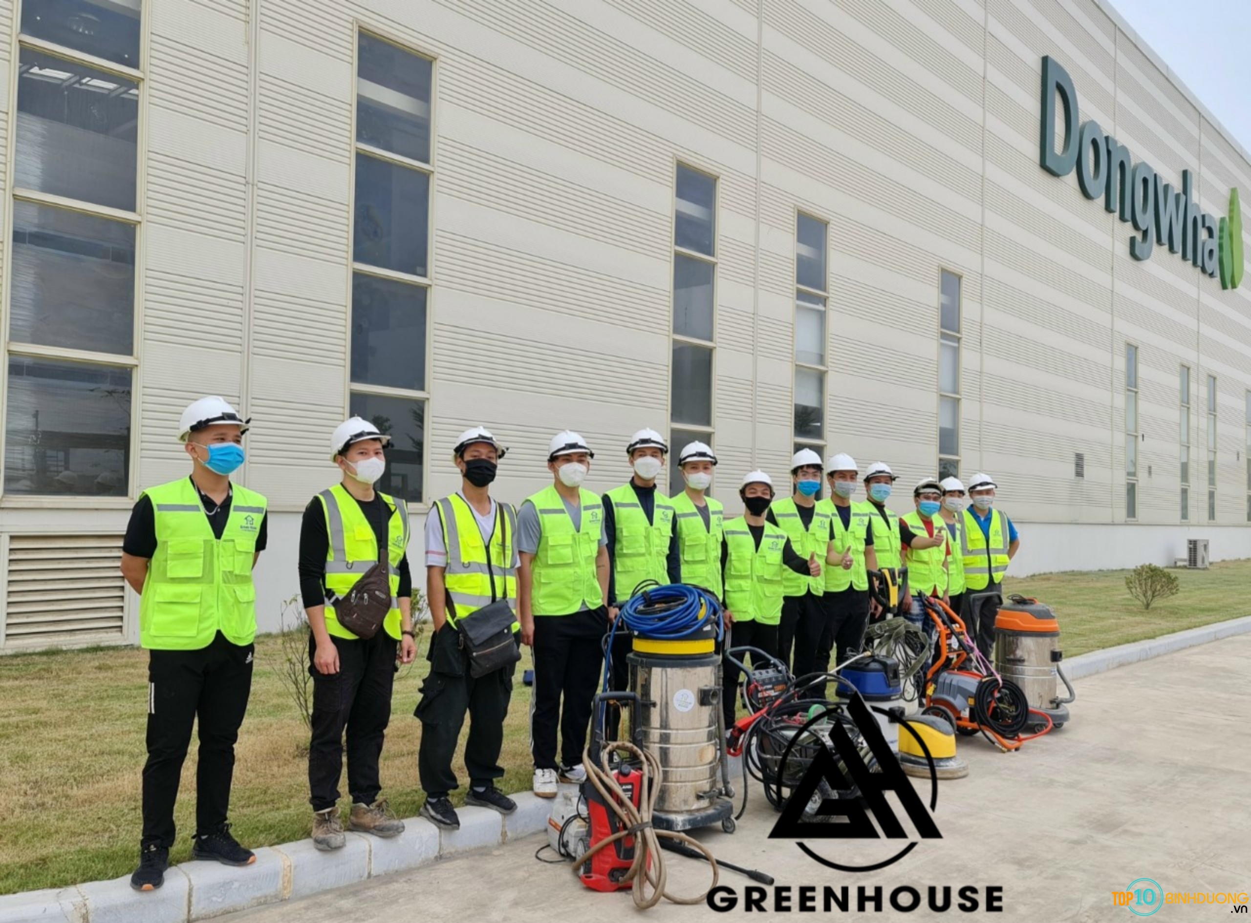 Dịch vụ vệ sinh chuyên nghiệp cho các nhà máy ở Bình Phước