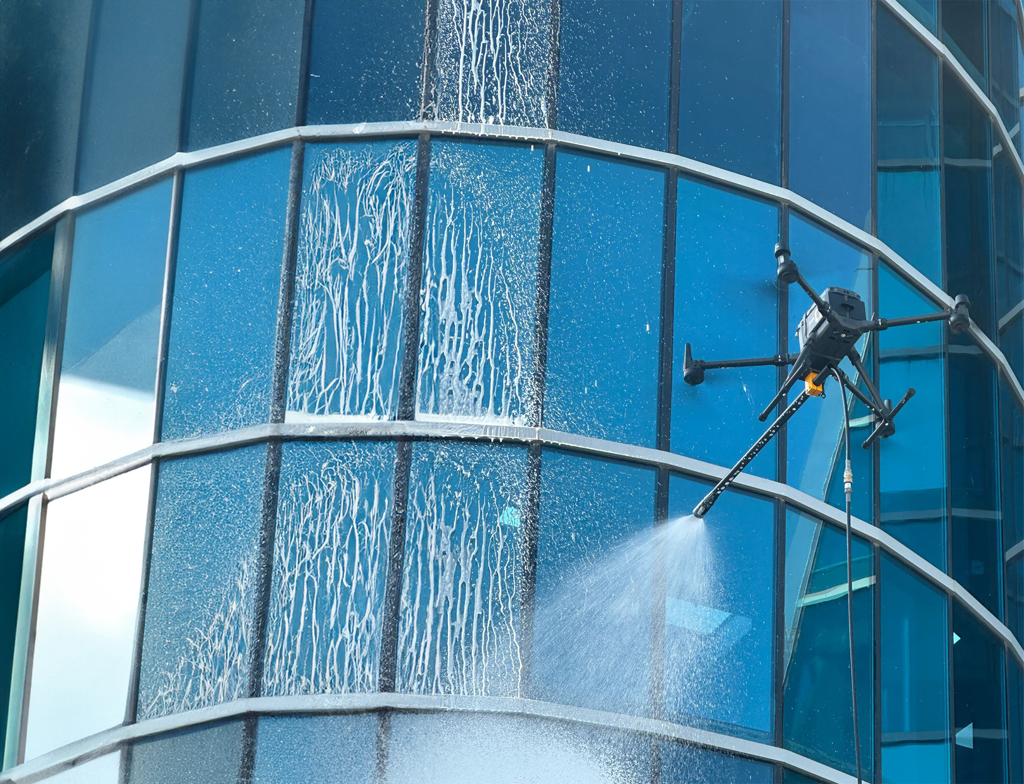 Revolutionize Your Space with Drone Cleaning