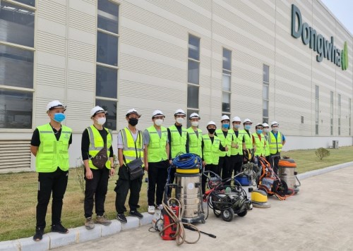 vệ sinh nhà xưởng Tân Phước Đồng Tháp